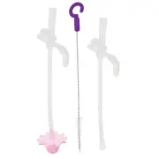 B.Box Replacement Straws & Cleaner Set - Disney Princess