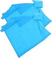 [NOLITOY] 2pcs Adult Rain Ponchos Reusable Portable Raincoats with Hoods for Travel Lightweight Rain Gear for Outdoor Camping and Hiking Activities
