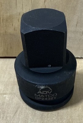 Matco ADV 3/4” Drive Female to 1” Drive Male Impact Adapter DP2432V NEW