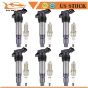Ignition Coils & Spark Plugs Fits Volvo S60 S80 V70 XC60/70/90 Land Rover 3.2L (for: Volvo)