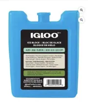 Igloo Maxcold Ice Blocks, Reusable Ice Packs for Coolers, Freezer Pack, Cold ...