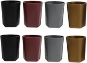 TOYANDONA Solid Dice Cup Set 8pcs/Package Smooth Dice Container for Ktv Games Bar Supplies