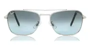 Ray-Ban RB3636 New Caravan 003/3M Men's Sunglasses Silver Size 55