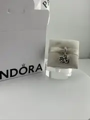 100% Authentic PANDORA 925 14k Gold Family Tree Heart Charm Pendant 799161C00