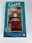 Vtg Dakin The World Of Ginny Doll 8” Posable Vinyl ‘87 Flying A Kite 72-1180 NOS