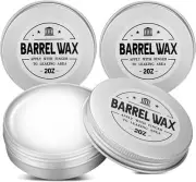 3 Pcs Barrel Sealing Wax 2 oz Aging and 3 Stickers for Wine...