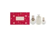 Omnia Crystalline by Bvlgari for Women - 3 Pc Gift Set 3.4oz EDT Spray, 0.5oz EDT Spray, 2.5oz Body Lotion