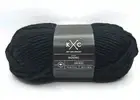 K & C Luxe Craft Roving Yarn 100% Wool 3.5oz /115yds/105m Black Color Bulky #5