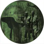 Custom Slipmat Slip Mat for any 12" DJ Turntable Record Player ABSTRACT SOLDIERS