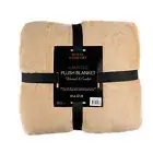 Royal Comfort Plush Blanket Throw Warm Soft Super Soft Large 220cm x 240cm - Cam