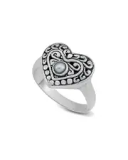 Samuel B. Silver Pearl Ring