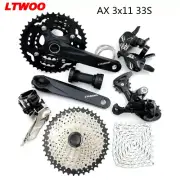 LTWOO MTB 3x11 Speed Bike Groupset Bicycle Component 11-36/42/46/50/52T Cassette