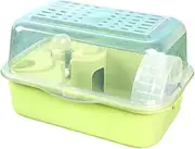 Hamster Cage Habitat,Clear,with Openable Top,House Small Animal Cage for Sugar Glider,Guinea Pigs,Bunny Hedgehog Mice, Green