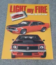 1:18 Biante Brochure Holden LX SS A9X Torana Hatchback Flamenco Red