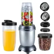 Smoothie Blender 850W Portable Personal Blender and Grinder Combo for Shakes ...