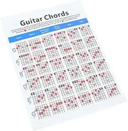 Generic Guitar Chord Learning Chart Ukulele Reference Guide for Beginners Essential Chord Diagrams String Guitar Ukulele Practice Easy to Use Visual Aid for Novice Musicians