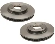 For Nissan Quest Acura Pair Set of 2 Front Brake Disc Rotors Vented 290mm Brembo (for: Nissan)