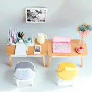 Scale Dollhouse Side Table Dolls House Desk Furniture Accessories Accessory