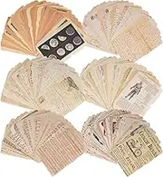 150 Sheets of Scrapbook Paper, Vintage Journaling Supplies Craft Kits for Bullet Journals Junk Planners Aesthetic Room Decor Wall Art Collage Album Cottagecore Picture Frames