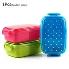 Portable Plastic Salad Containers Box Fresh-keeping Plastic Lunch Boxes