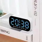 Temperature Display LED Digital Clock Electronic Alarm Clock Date Display