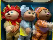 Brand New Cabbage Patch Kids Zoo Friends Collectible Cuties 3 Pack-RETIRED!