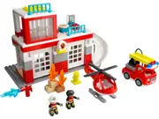 [Lego] Fire Station & Helicopter