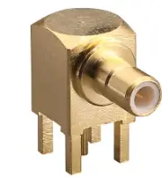 Pack of 4 CONSMB002-G CONN SMB Jack R/A 50 OHM PCB :RoHS