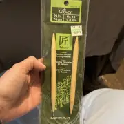 Clover Takumi Bamboo Circular Knitting Needles 29”Size # 13