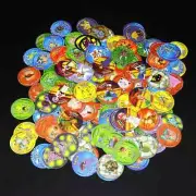 30pcs Ash Ketchum Tazos Pokemon Starter Pokemon Tap Collection Edition