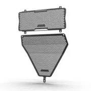 For Kawasaki 650/Tourer/Performance Radiator & Engine And Sump Guard Set Black
