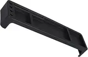 Sewroro Keyboard Shelf Rack Multifunctional Supporting Shelf for Home Office Desk Space-Saving Organizer for Notes Phones Pens More Black