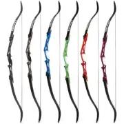 12-40Ibs Aluminum Riser 66" 68'' 70” Takedown Recurve Bow Archery Hunting Target