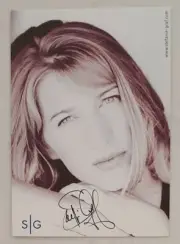 STEFFI GRAF SIGNED PROMO CARD 4 x 6 INCH DIRECTLY FROM STEFS MANAGEMENT