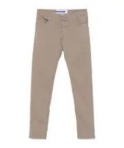 Nick slim-fit trousers 35,38,30 Nude