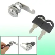 19mm x 25mm Thread Desk Cabinet Drawer Tool Box Quarter Turn Cam Lock