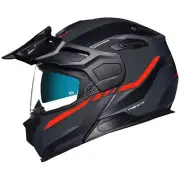 NEXX X.Vilijord Modular Helmet Continental Grey/Red Small