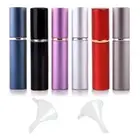 GOLF 6Pcs 6Ml Portable Mini Refillable Perfume Scent Aftershave Atomizer Empty S
