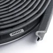 Door Weather Stripping Soundproof Door Seal Strip V-Shaped Q Foam Kerf 40 Feet