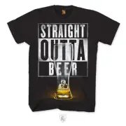 OGABEL OG ABEL CLOTHING STRAIGHT OUTTA BEER COMPTON DOPE INK TATTOO TEE SHIRT