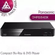 Panasonic DMPBD84EBK Compact Blu Ray & DVD Player│MP4- FLAC- AAC- ALAC│Black