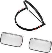 Perfeclan Face Shield Adapter Steel Wire Visor for Hard Hat Repair Provides Good Visibility Easily Install Versatile Sturdy Accessories
