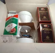 Melitta Gevalia Kaffe White 4-Cup Coffee Maker BCM-4C NOS 1993 Complete Original