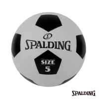在飛比找momo購物網優惠-【SPALDING】斯伯丁 Team 足球 黑/白 #5(5