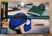 EMERSON Portable Table TENNIS Ping Pong Game Set 2 Paddles 3 Balls Net Posts New