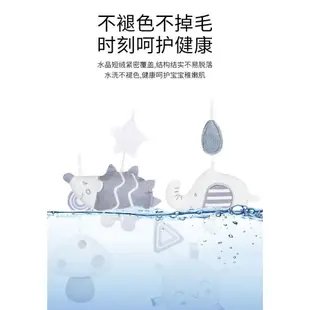 新生嬰兒床鈴 搖鈴【現貨速發】北歐風音樂旋轉床鈴床掛男女寶寶毛絨布藝旋轉掛鈴八音盒