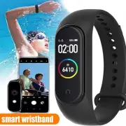 Bluetooth Smart Fitness Bracelet Fitbit Style Heart Rate Monitor Watch Wristband