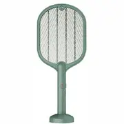 Ozoffer 2 In 1 Electric USB Rechargable Racket Fly Swatter Mosquito Insect Killer Zapper