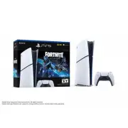 PlayStation 5 Digital Slim Edition Fortnite Cobalt Star Bundle - Includes PS5 Co