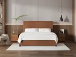 My Style Tapered Headboard & Slimline Base - King / Gingerbread / Standard Base